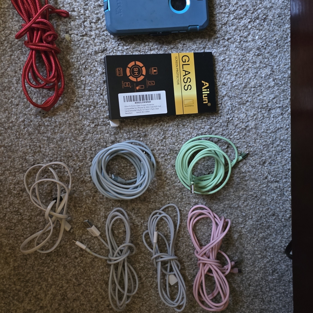 Ailun Multi-Color Charging Cables Set